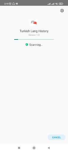 Android application turkish language screenshort