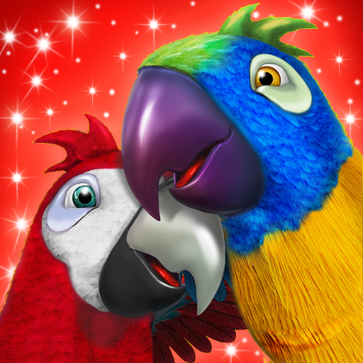 Talking Parrot Couple  Icon