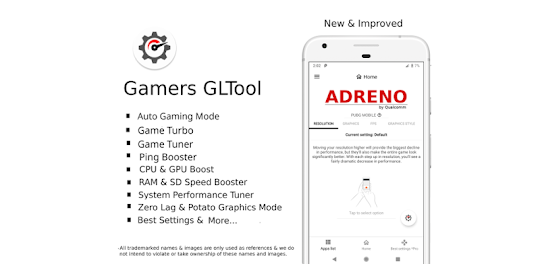 Gamers GLTool with Game Tuner