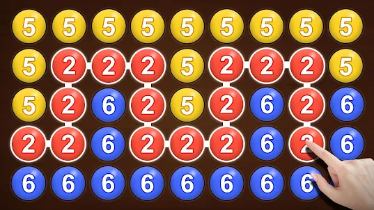 Merge bubble-Number game