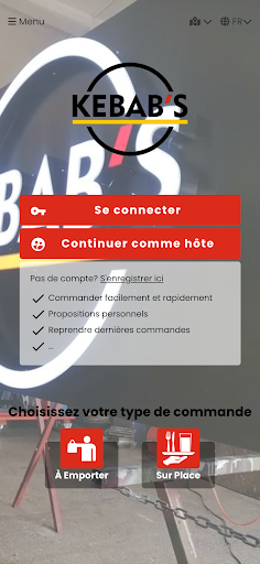 Android application Kebab's screenshort
