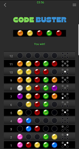 Code Buster Screen 2