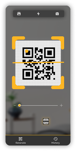 QR - Barcode Scanner Screen 2