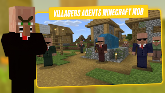 Villagers Agents Minecraft Mod