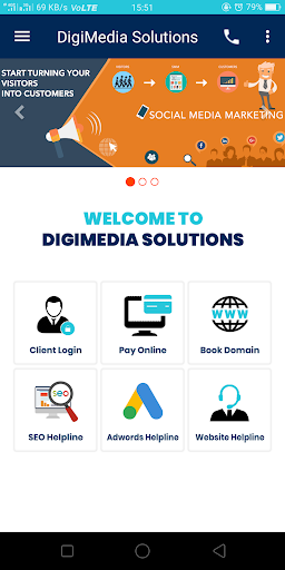 DigiMedia Solutions Screen 2