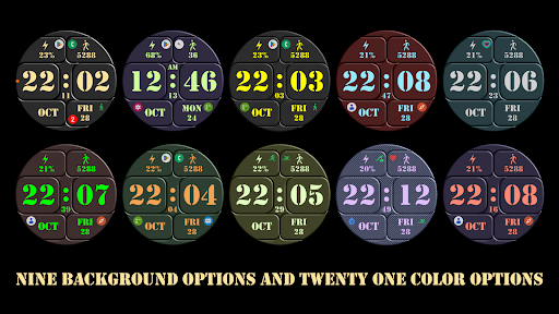 Commandos Watch Face Screen 3