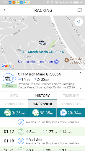 CTTMX Telemática Screen 2
