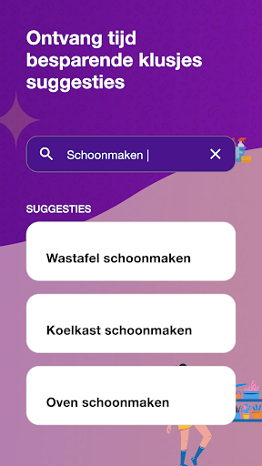 Housy: Schoonmaakrooster