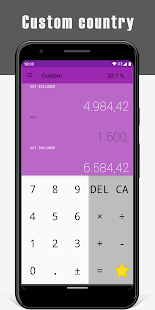 VAT Calculator Varies with device APK screenshots 4