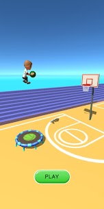 Jump Up 3D Basketball game v511.1350 MOD APK (Unlimited Money/Rewards) Free For Android 1
