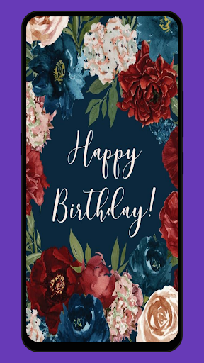 Android application Happy Birthday Cakes & Wishes screenshort