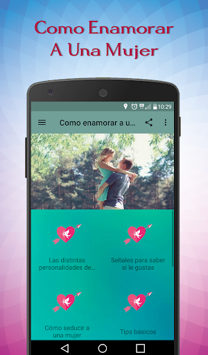 Android application Como Enamorar a una Mujer screenshort