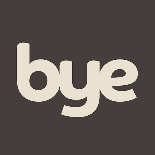 Byebye: Organize. Declutter.  Icon