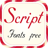 Script Fonts Free icon