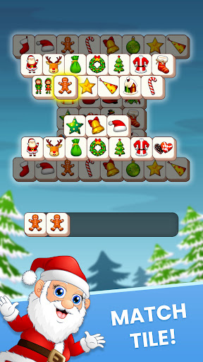 Android application Christmas Tile Match 3 Games screenshort