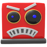 Red Bad Robot icon