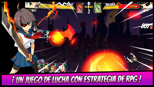 Fighters of Fate : Juego anime