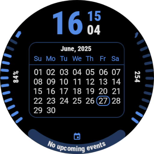 DS H010 - Calendar watch face Windowsでダウンロード