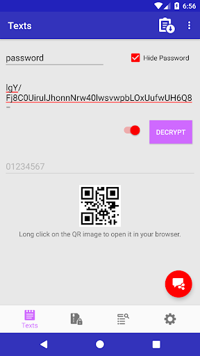 Secret Manager Screen 2