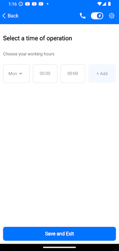 Android application Convolo screenshort