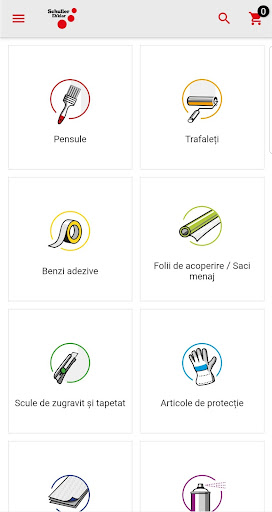 Android application Schuller Eh'klar B2B screenshort