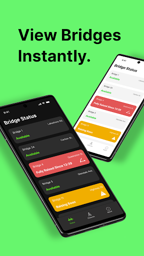 Android application BridgeUp: Welland Canal Status screenshort