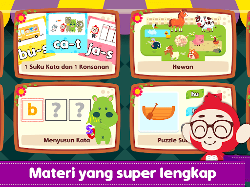 Screenshot of Belajar Membaca Bersama Marbel