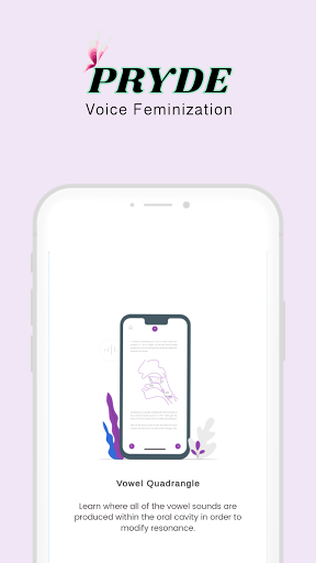 Android application PRYDE Voice and Speech Therapy screenshort