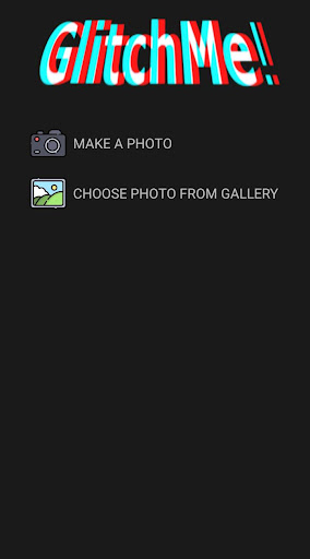 Android application Glitch Me! screenshort