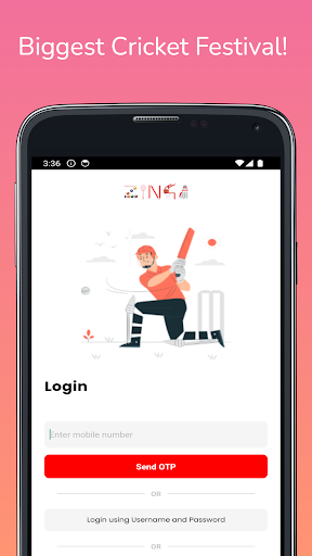 Android application Zinga screenshort