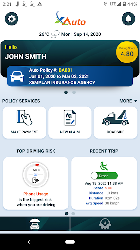 Xemplar Auto Screen 2