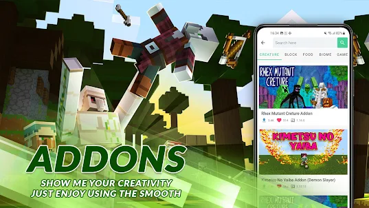 Mods for Minecraft PE AddOns