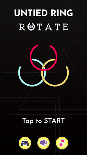 Android application Untied Rings Rotate screenshort
