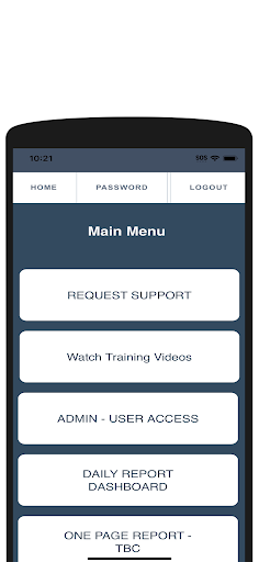 Amplo Relay Reporting Screen 2