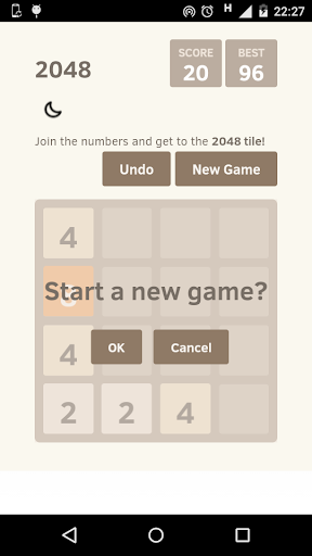 2048 - Puzzle Game Screen 3