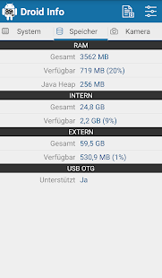 Droid Hardware Info Ekran görüntüsü