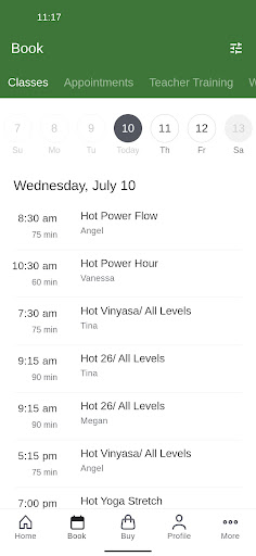 Destin Hot Yoga Screen 2