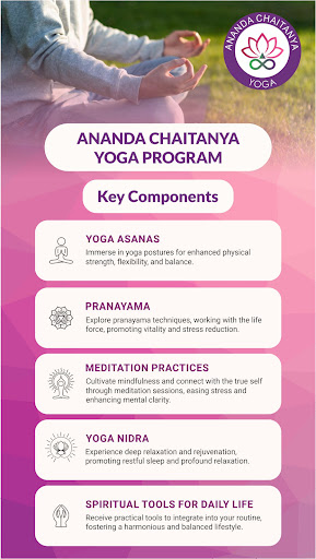 Ananda Chaitanya Yoga Screen 2