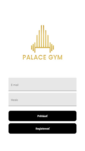 Android application Palace Gym screenshort