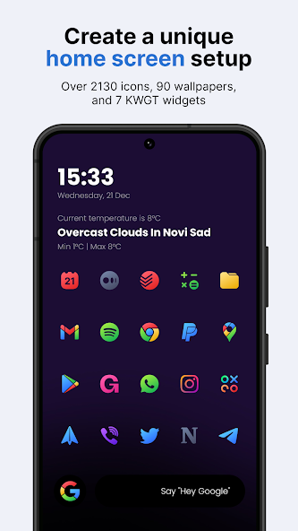 Lena Icon Pack: Glyph Icons 1.5.8 APK + Mod (Unlimited money) untuk android