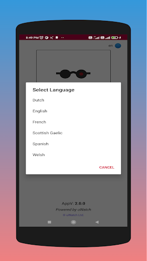 WeWatch Officer Screen 2