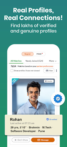 Marathi Matrimony® -Shaadi App Screenshot 3 - AppWisp.com