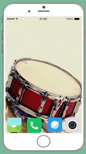 Drum Set Full HD Wallpaper