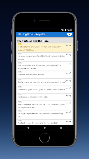 Short Stories in English Screen 3