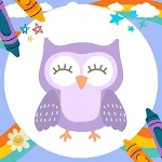 Cover Image of ดาวน์โหลด Offline Coloring Book: Owl  APK