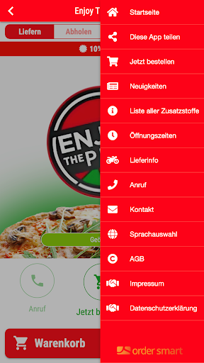 Enjoy The Pizza Screen 3