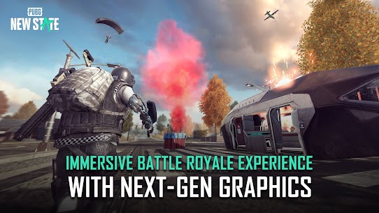 تحميل لعبة PUBG NEW STATE مهكرة 2022 2
