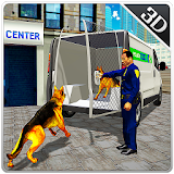 Police Dog Transport Truck Sim icon