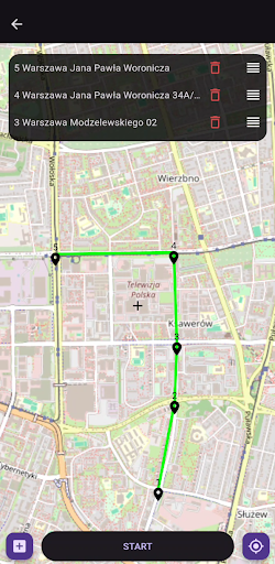 TRASEO: Twoja własna nawigacja Screenshot