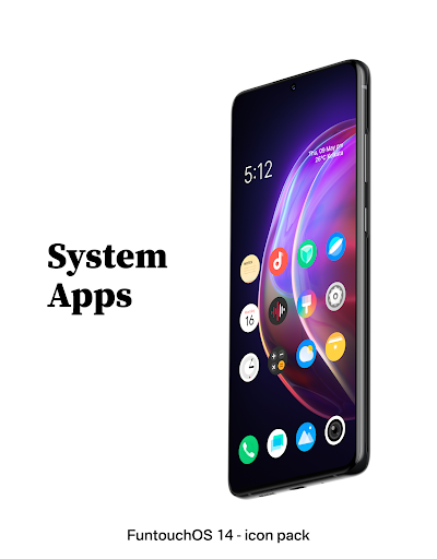 Android application FuntouchOS 14 - icon pack screenshort